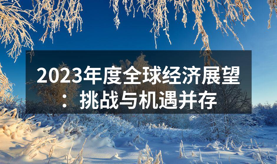 2023年度全球经济展望：挑战与机遇并存